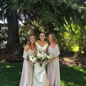 Bridesmaid dress. Small Show Me Your Mumu Caitlin Ruffle Maxi